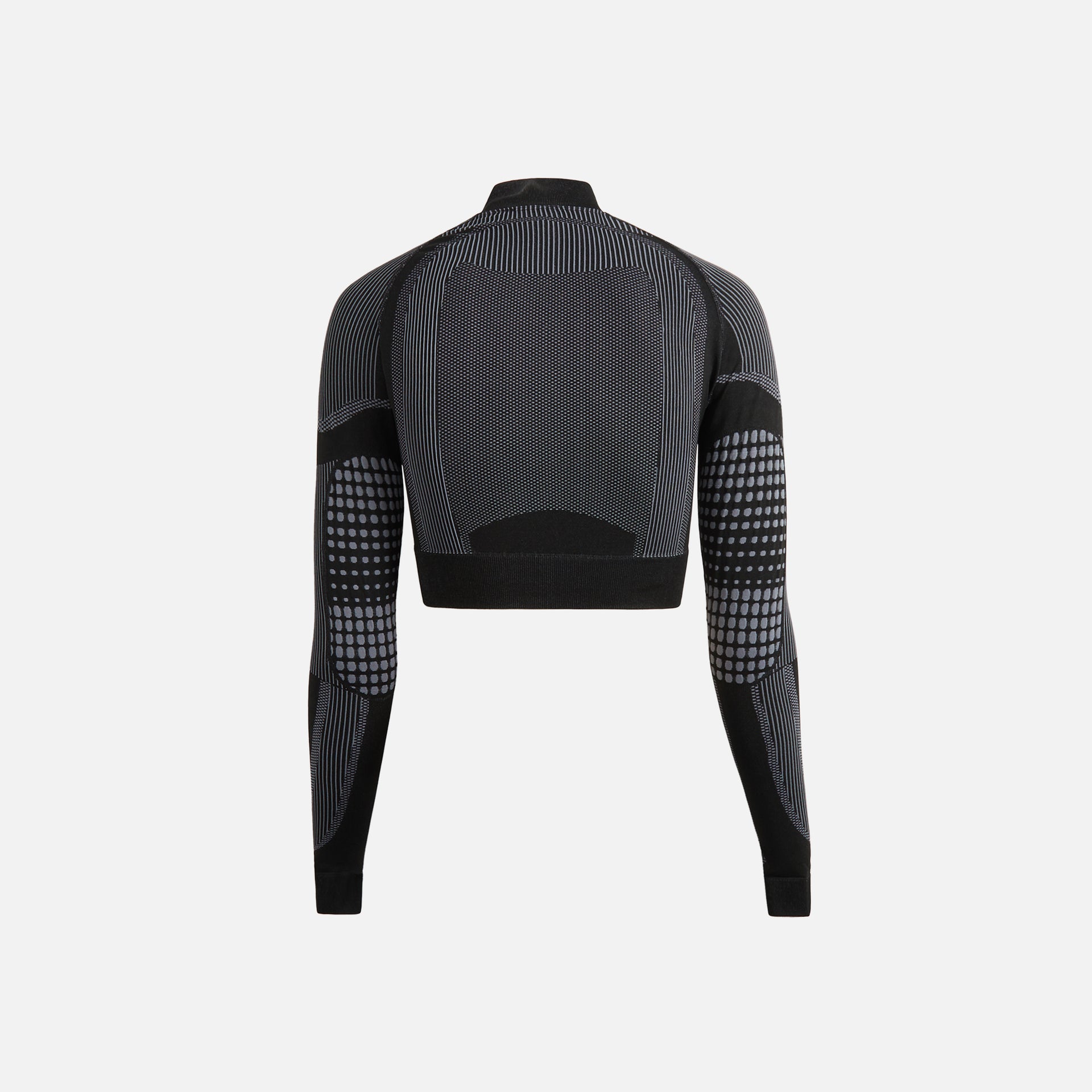 MISBHV Sport Europa Cropped Quarter Zip Long Sleeve - Black