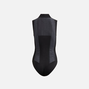 MISBHV Sport Europa Quarter Zip Bodysuit - Muted Black