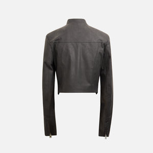 MISBHV Faded Faux Leather Jacket - Black