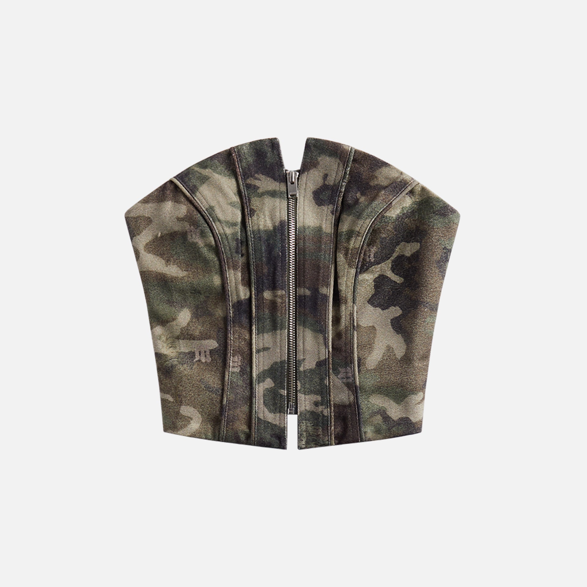 MISBHV Corset Top - Camo