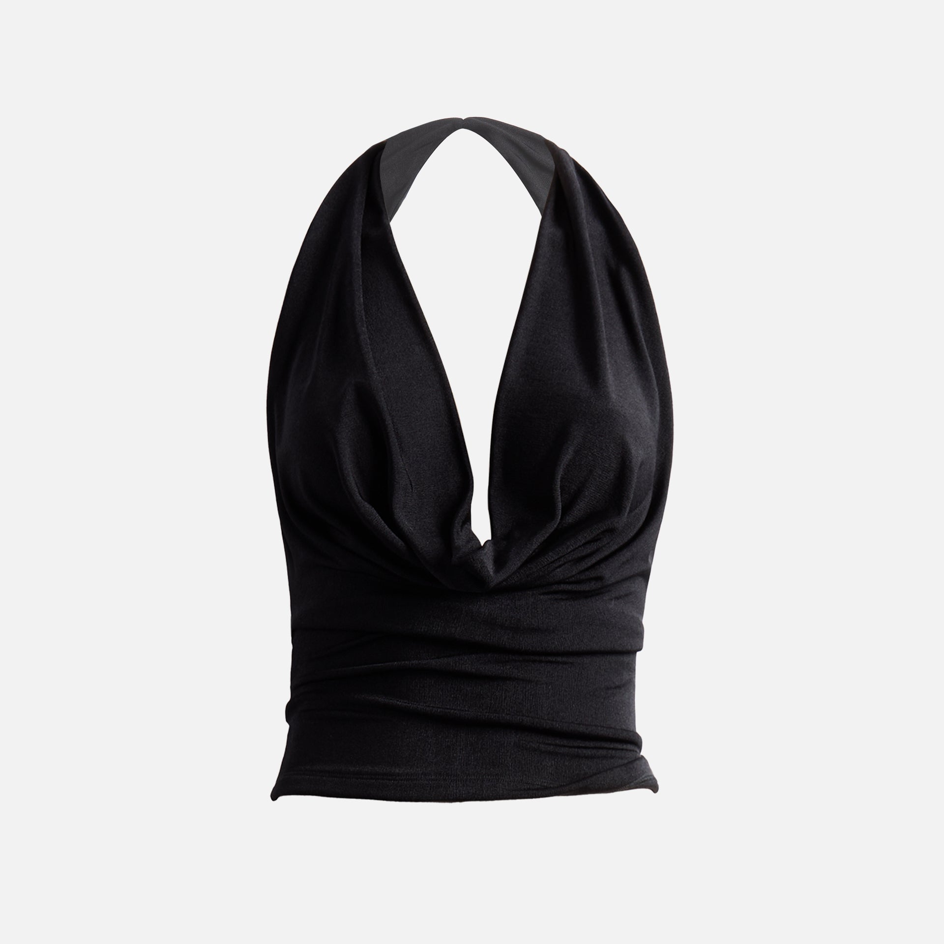 MISBHV Cowl Neck Top - Black