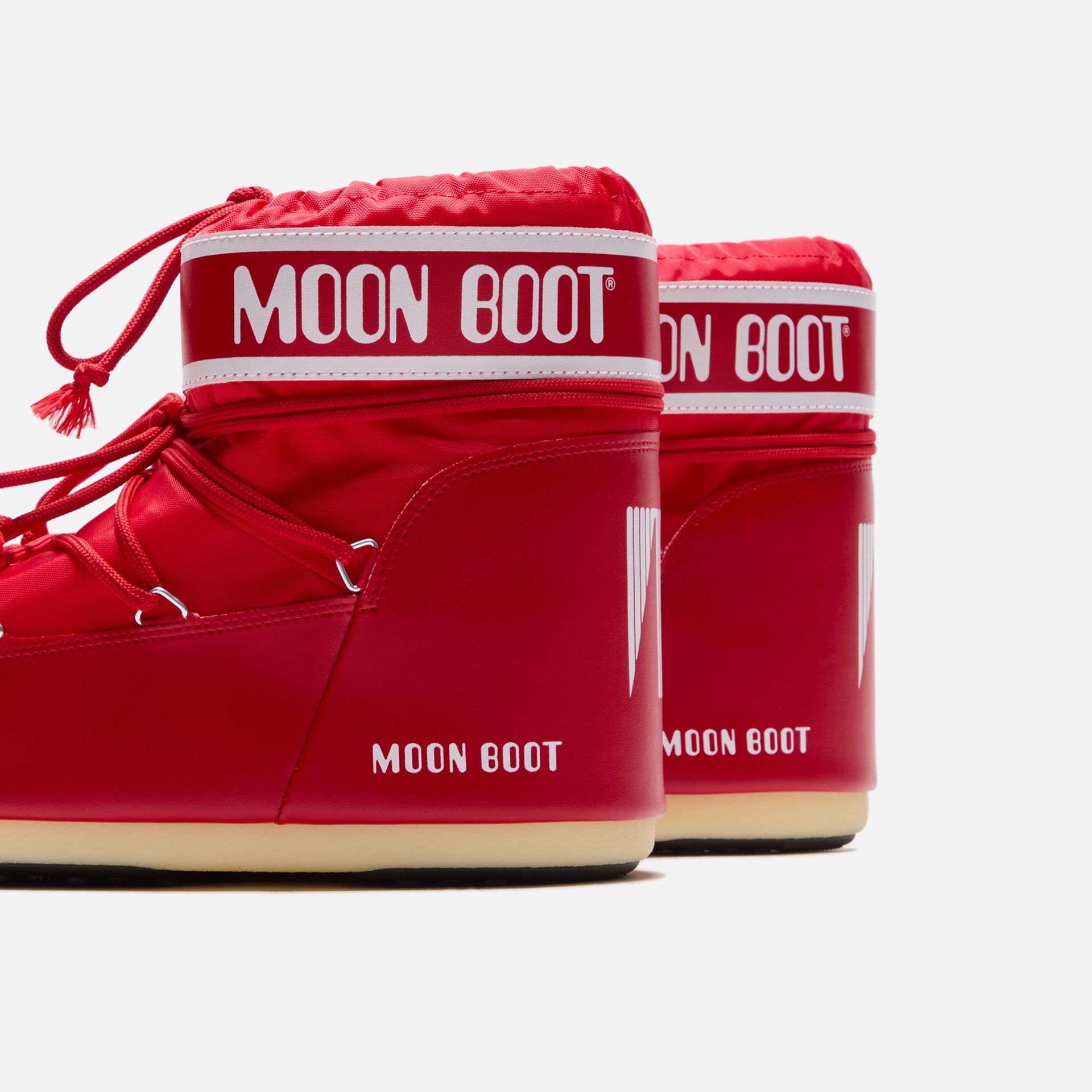 Moon Boots Icon Low - Nylon Red