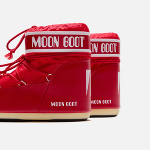 Moon Boots Icon Low - Nylon Red