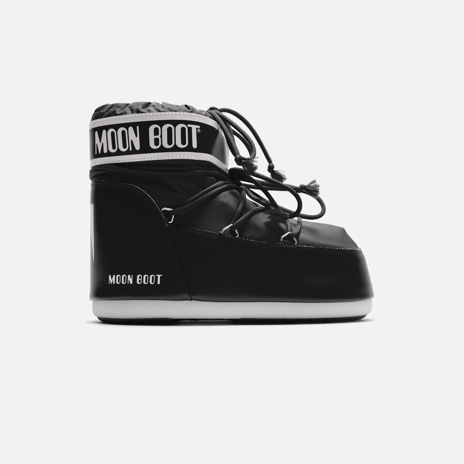 Moon Boots Icon Low - Nylon Black