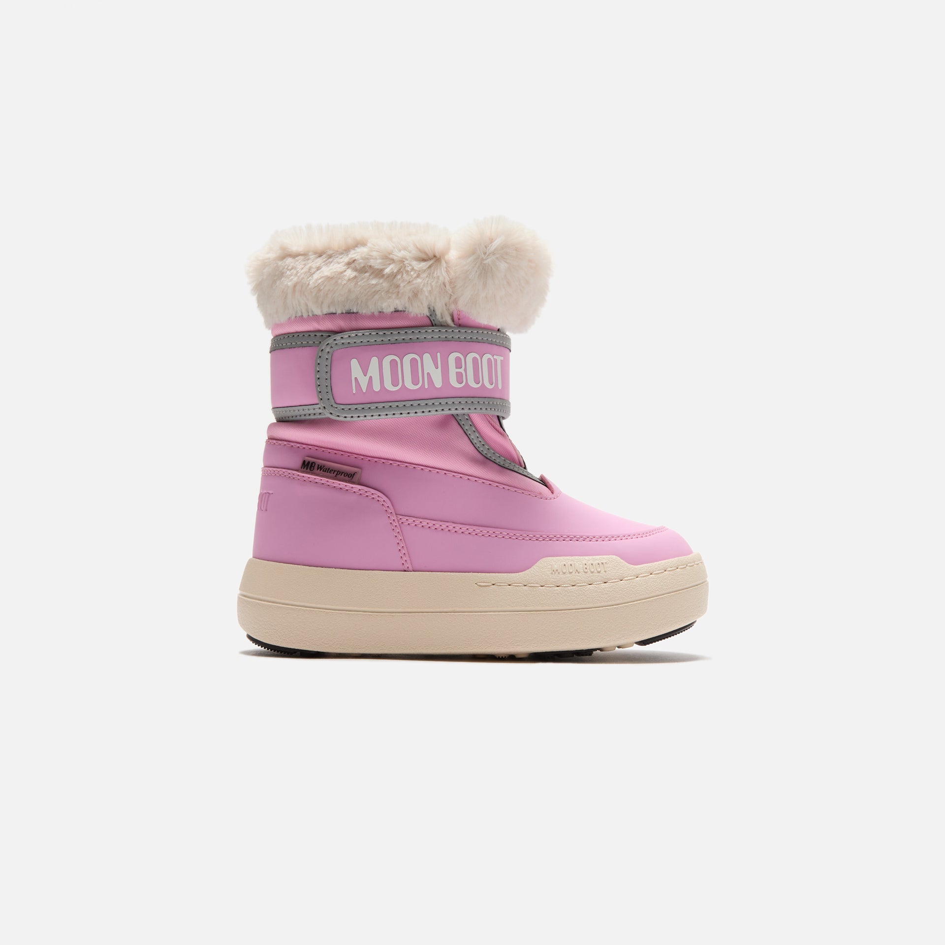 Moon Boot Kids Park Strap Boot - Pink