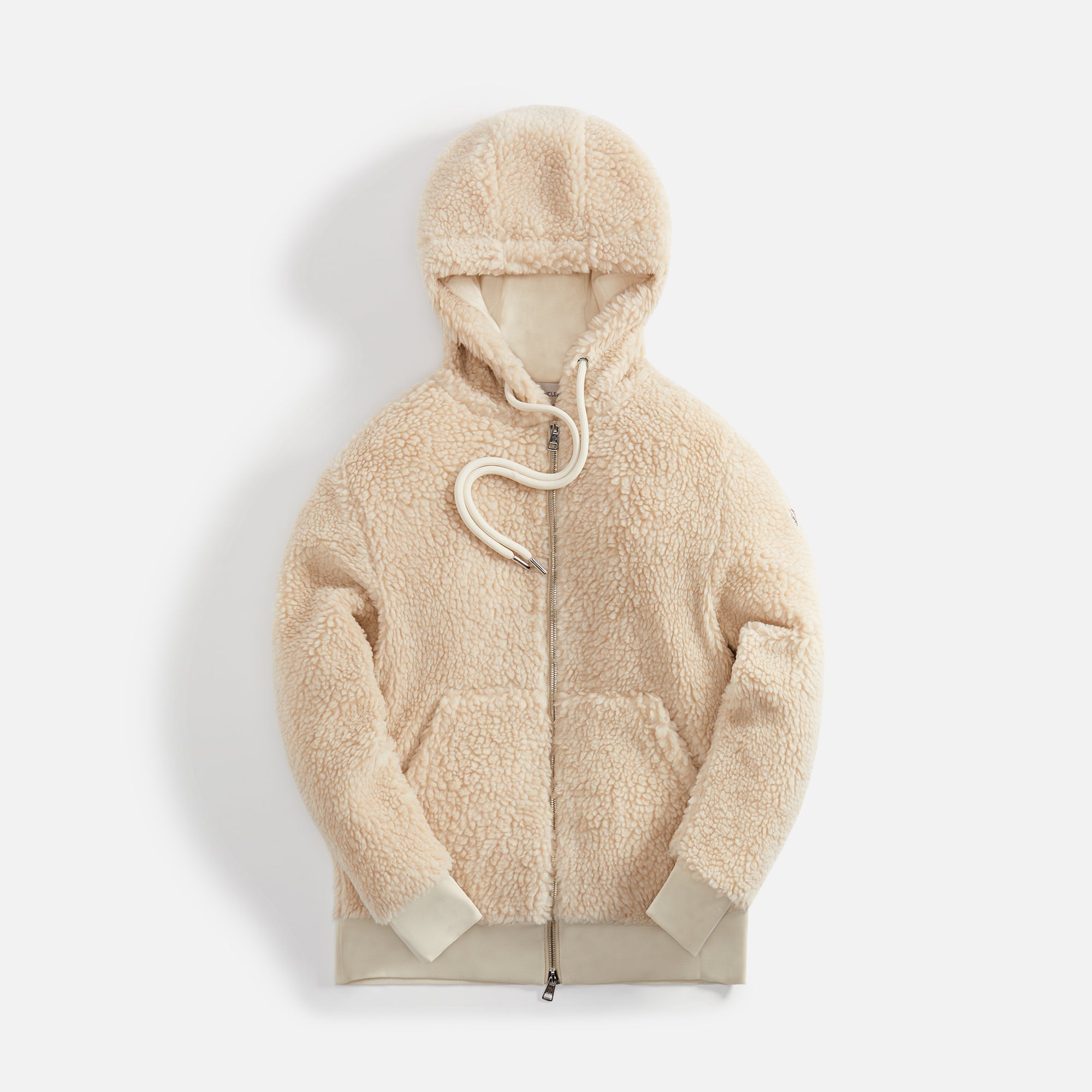 Moncler Zip-up Cardigan - Beige