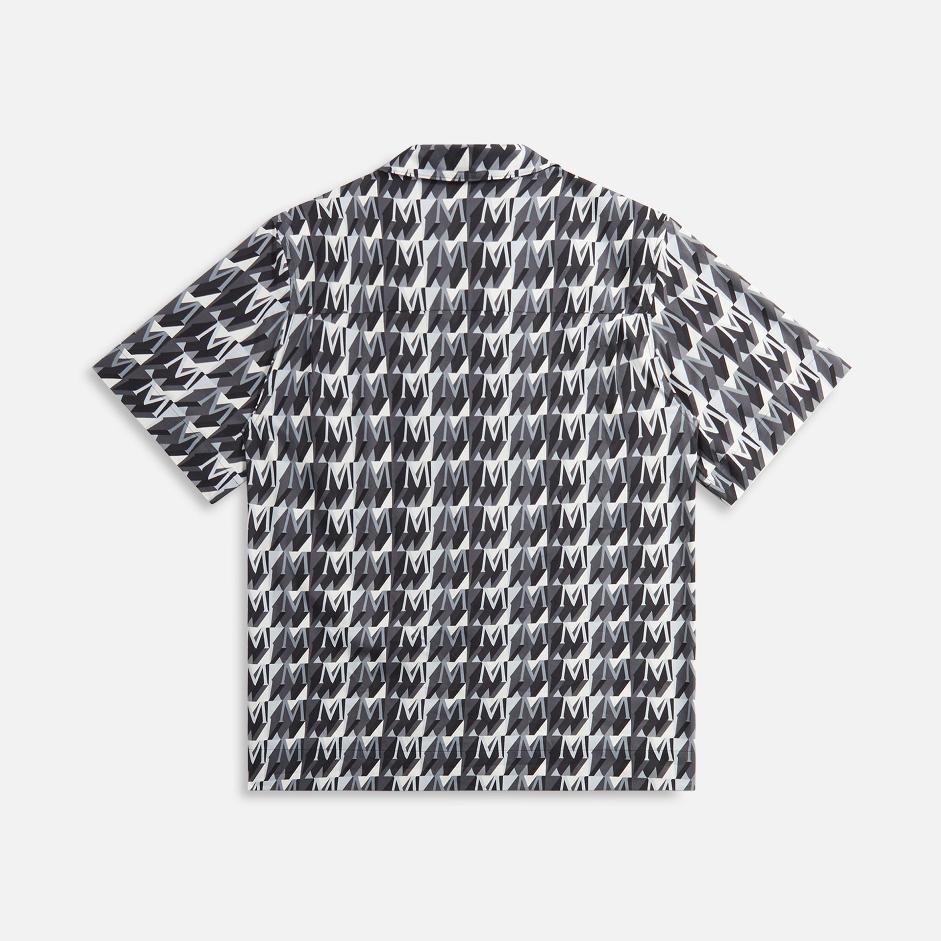 Moncler All-Over Monogram Cotton Poplin Shirt - Multi