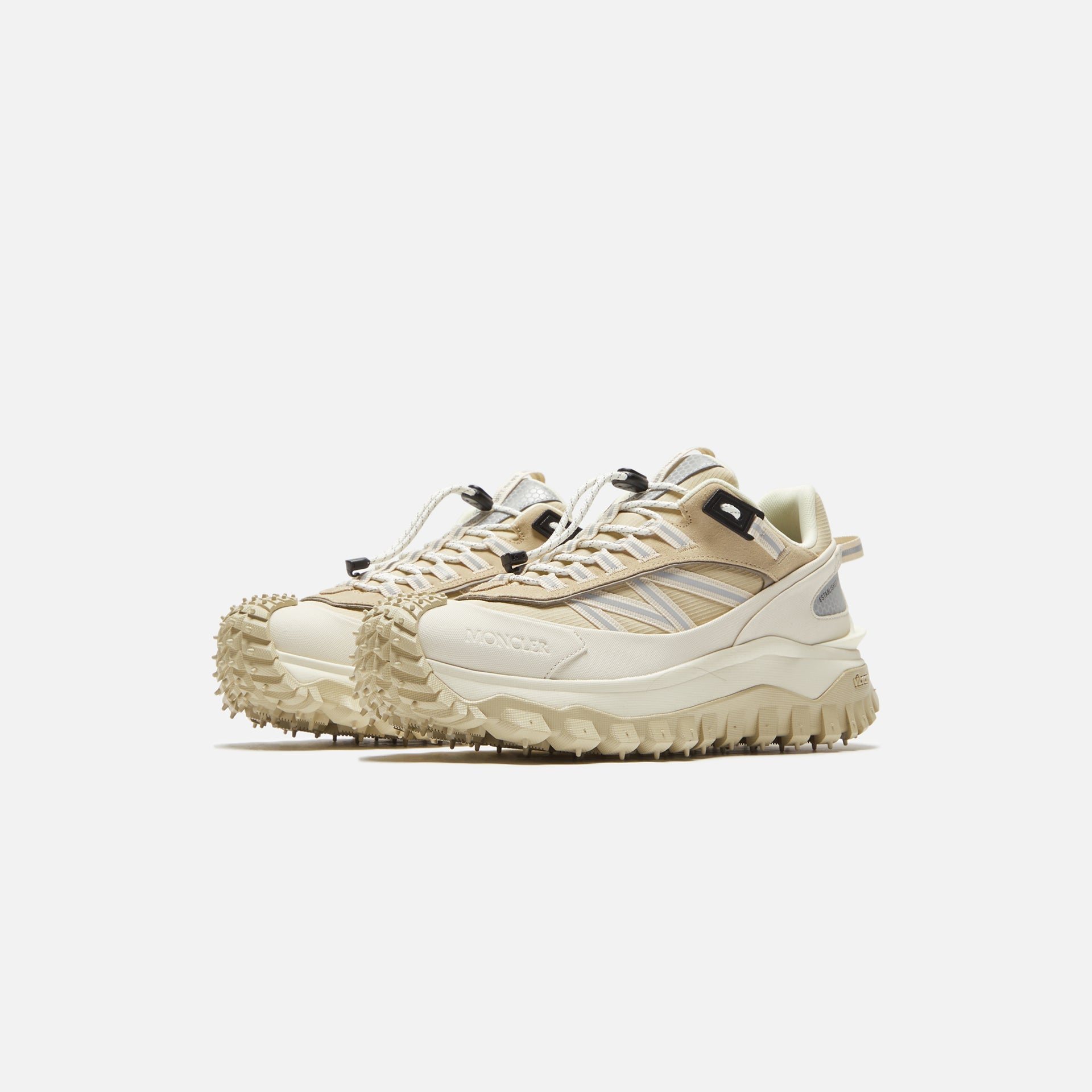 Moncler Trailgrip Low Top Sneakers - Ivory