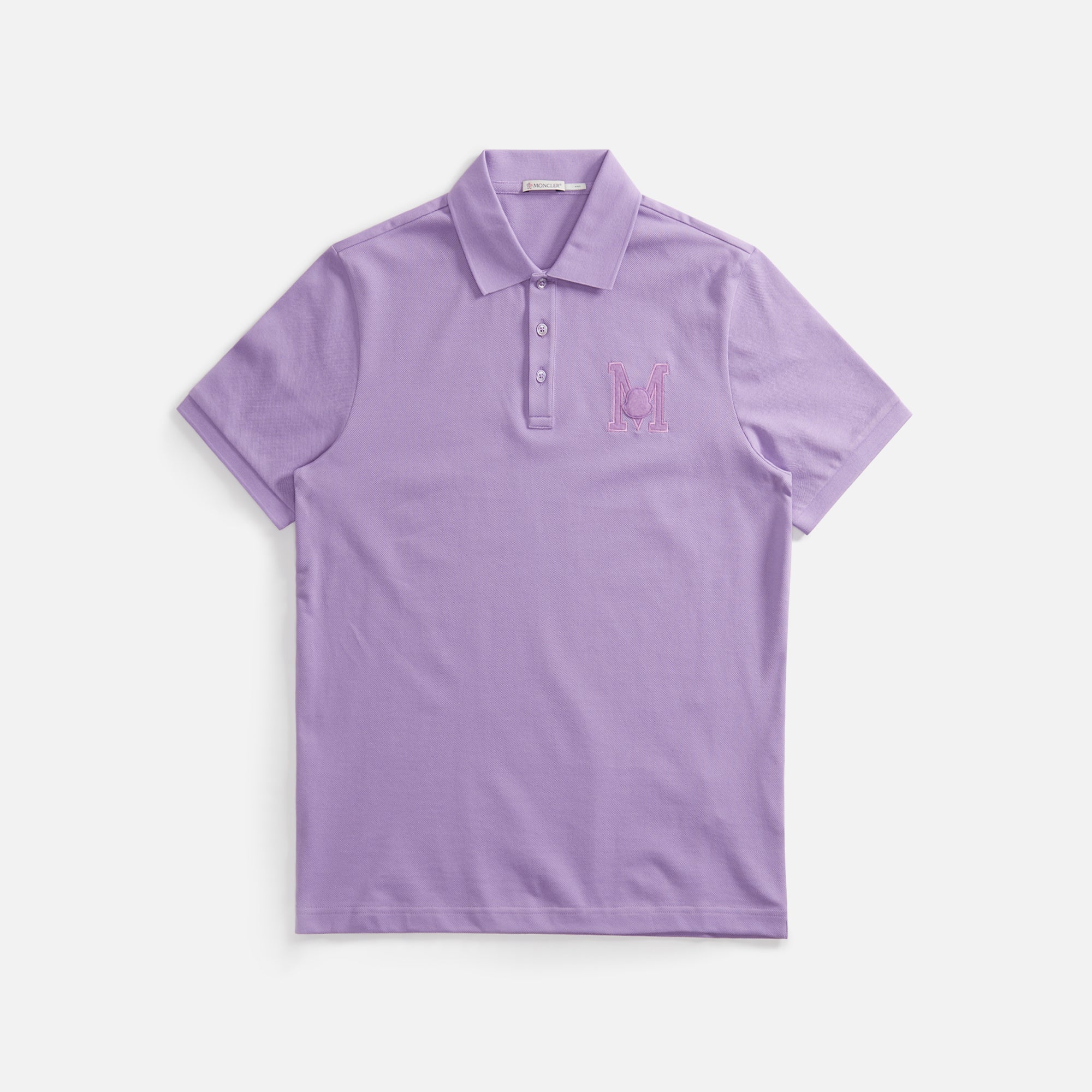 Purple moncler polo best sale