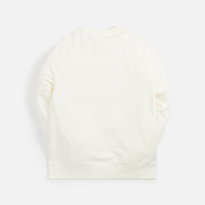 Logo Cotton Sweatshirt in White - Moncler