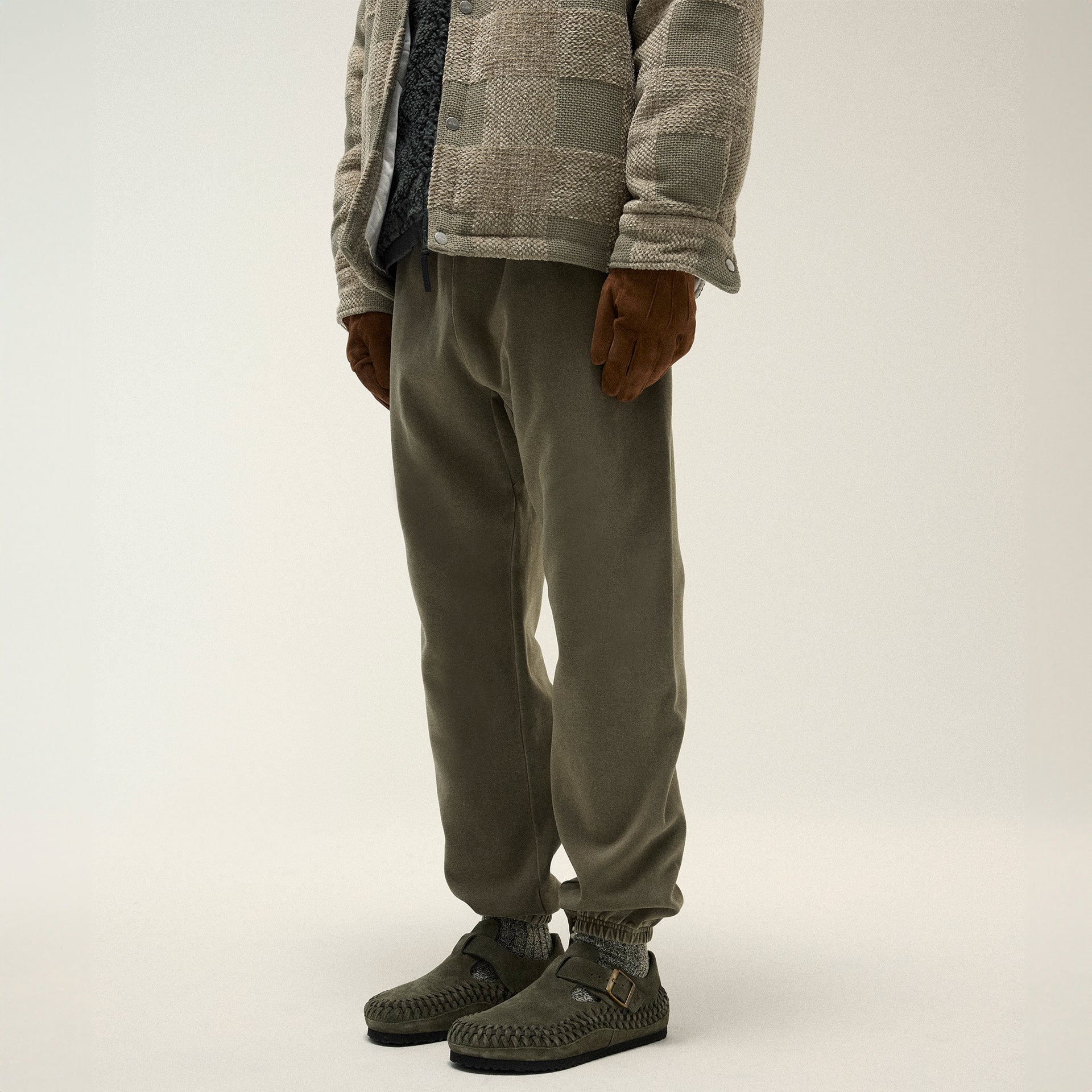 Kith Sueded French Terry Emmons Sweatpant - Meadow