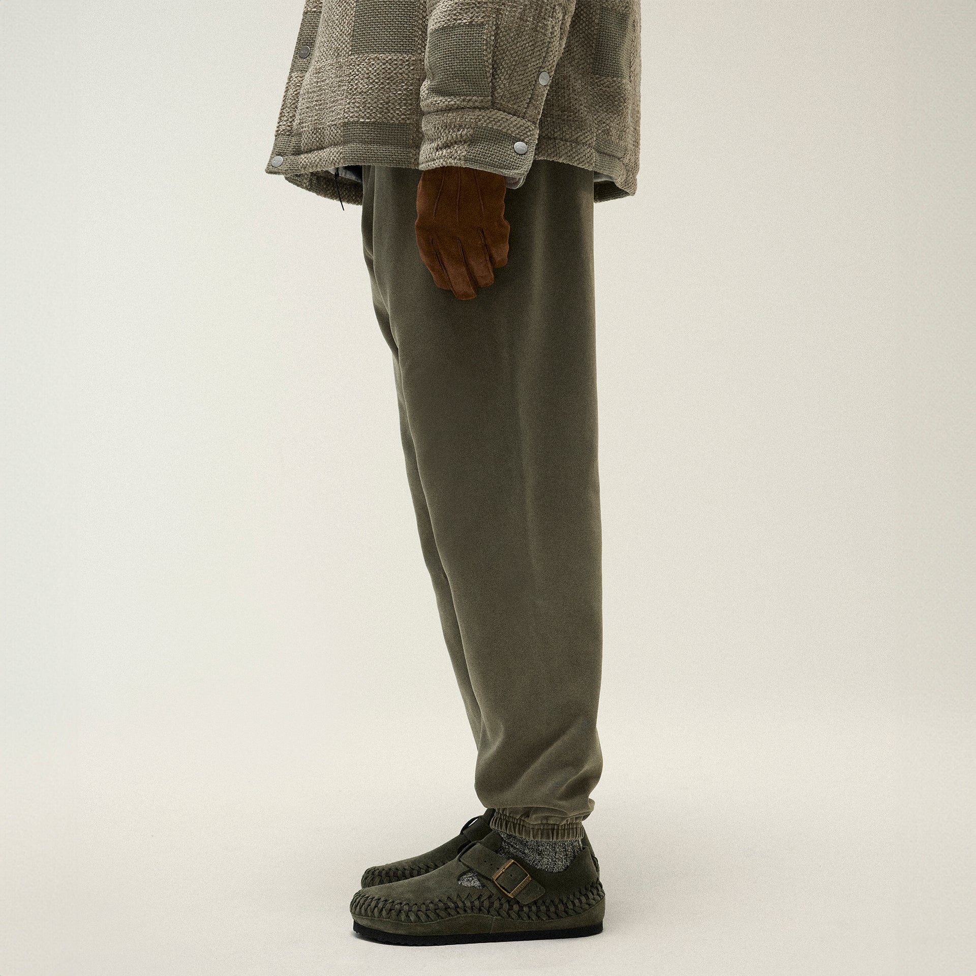 Kith Sueded French Terry Emmons Sweatpant - Meadow