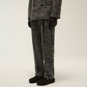 &Kin Tweed Kylan Pleated Trouser - Theory