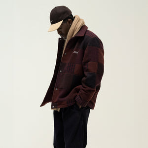 Kith Patchwork Wool Coaches Jacket - Aerate