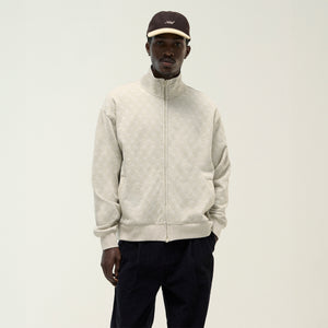 Kith Bonded Fleece Wyona Full Zip - Sandy Heather