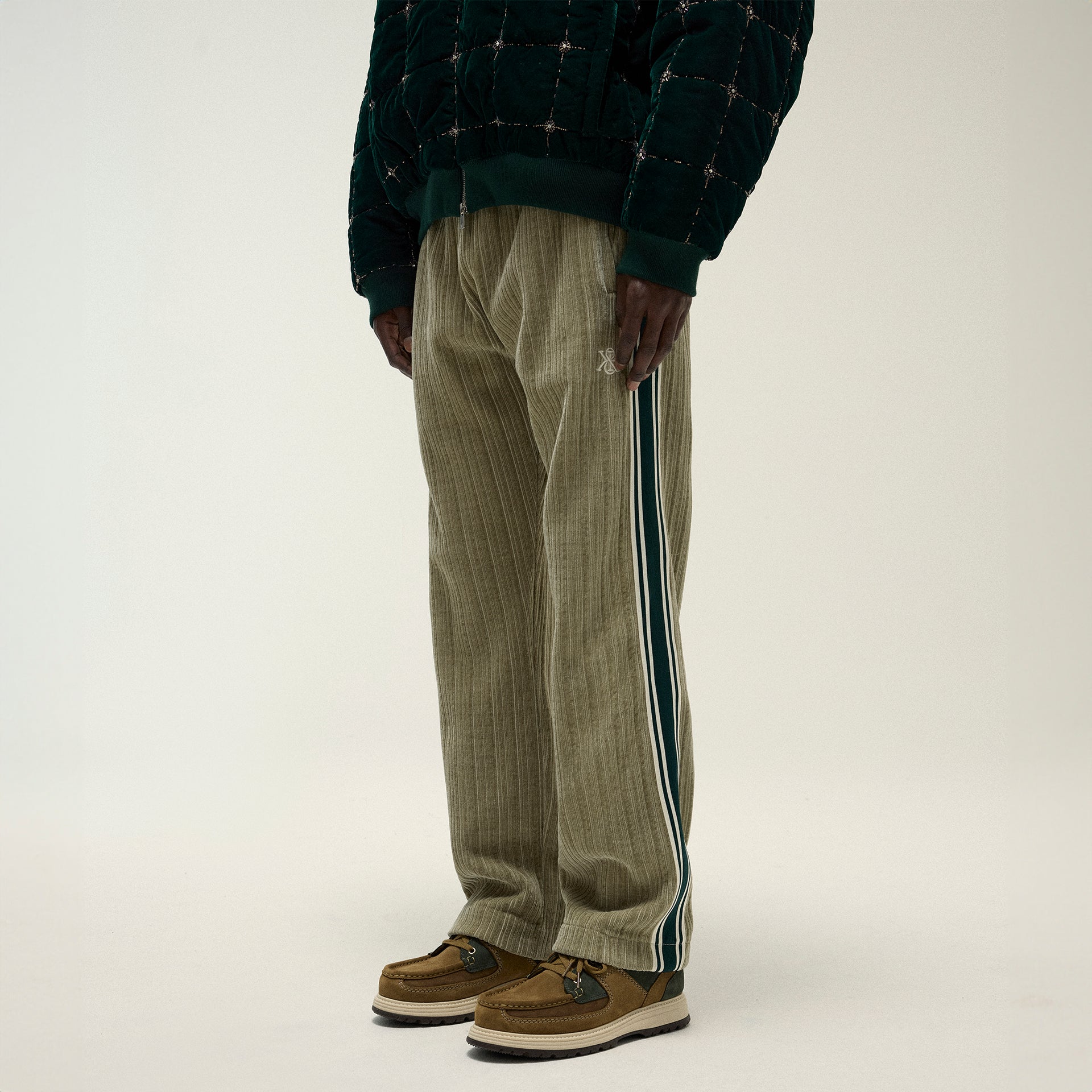 Kith Velvet Cord Damon Track Pant - Palomino