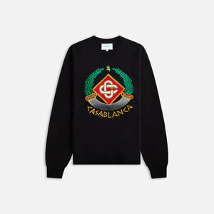 Casablanca Casa Crest Embroidered Sweatshirt - White