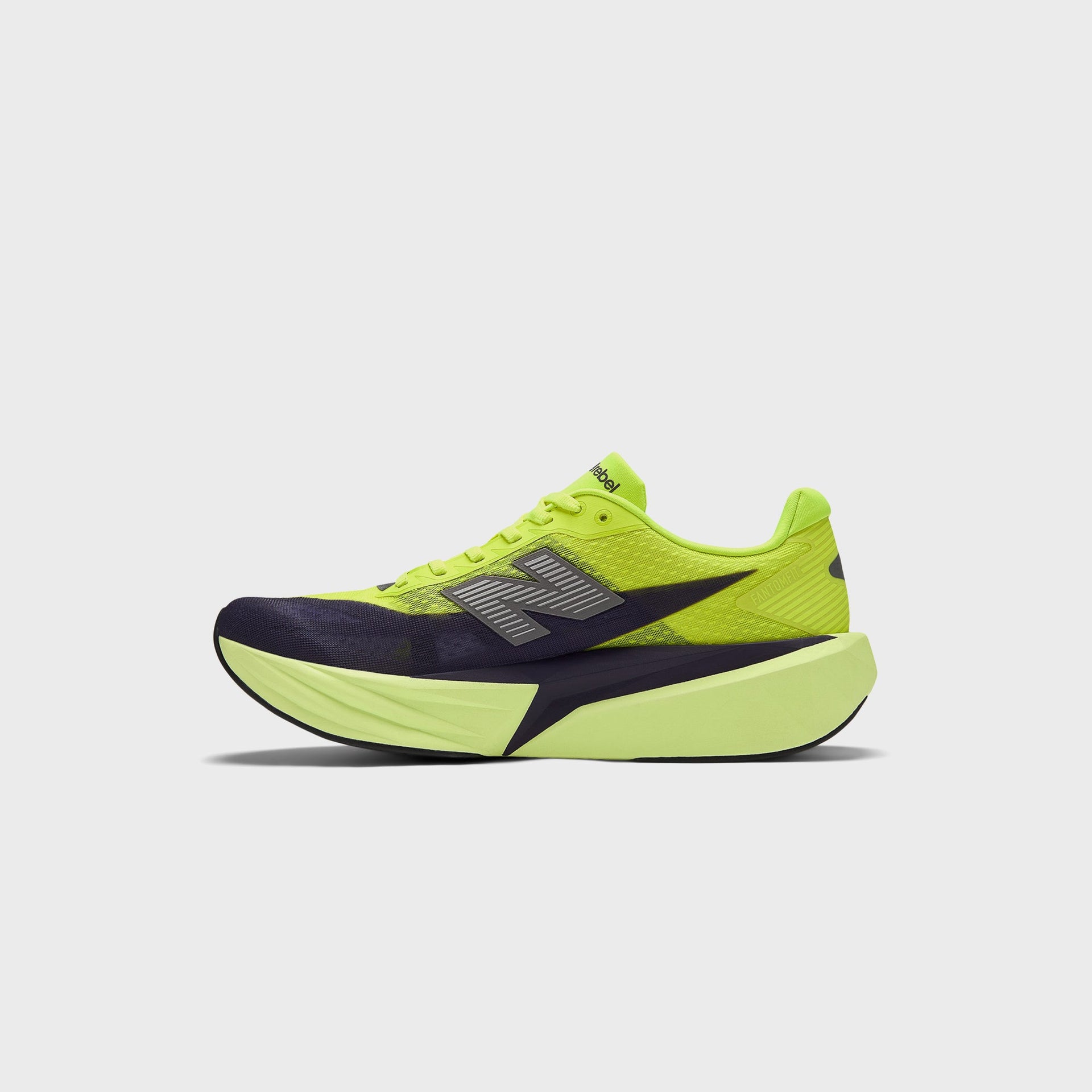 New Balance FuelCell Rebel v5 - Alkaline Green / Boysenberry / Dark Silver Metallic