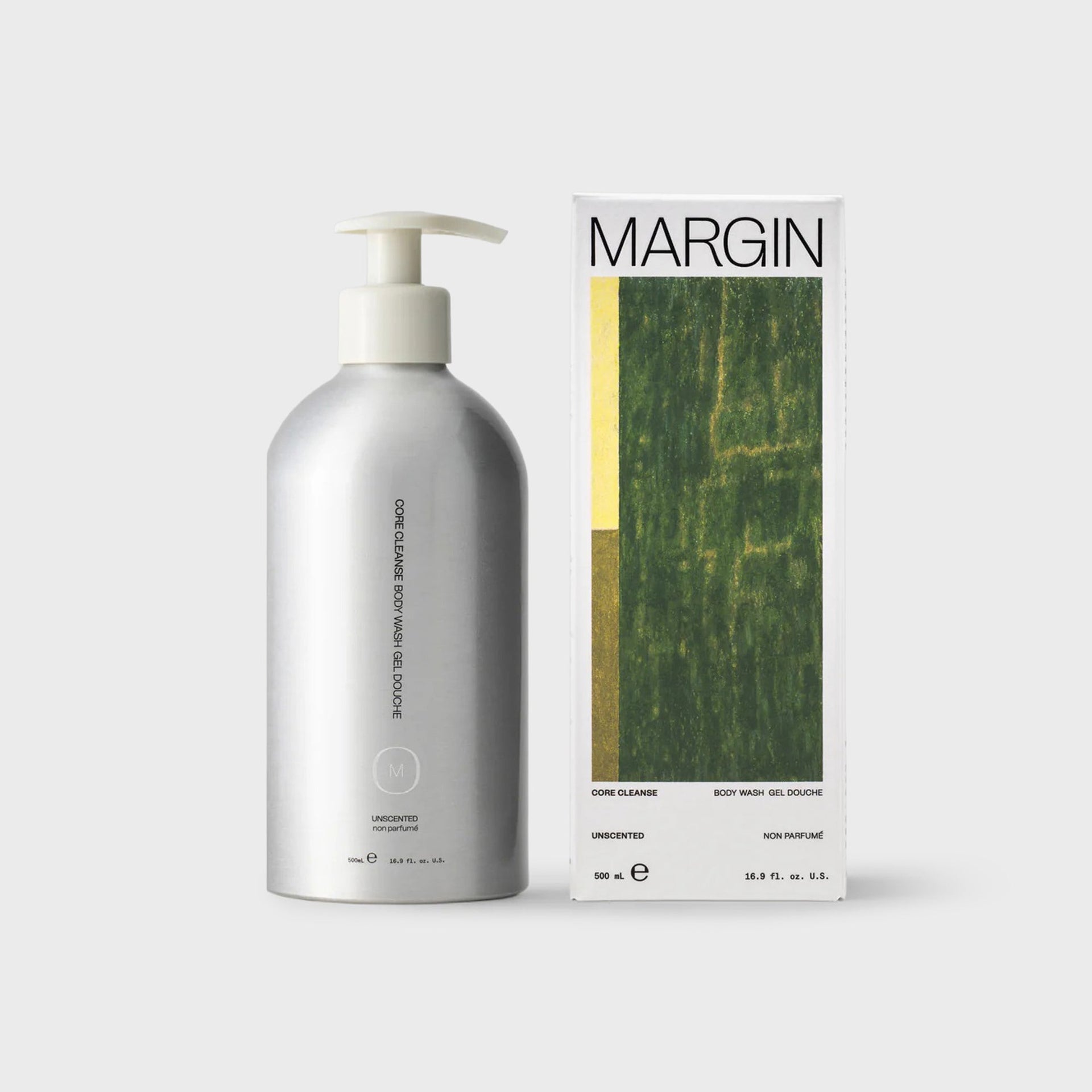 Margin Core Cleanse Bodywash - Unscented 500ML