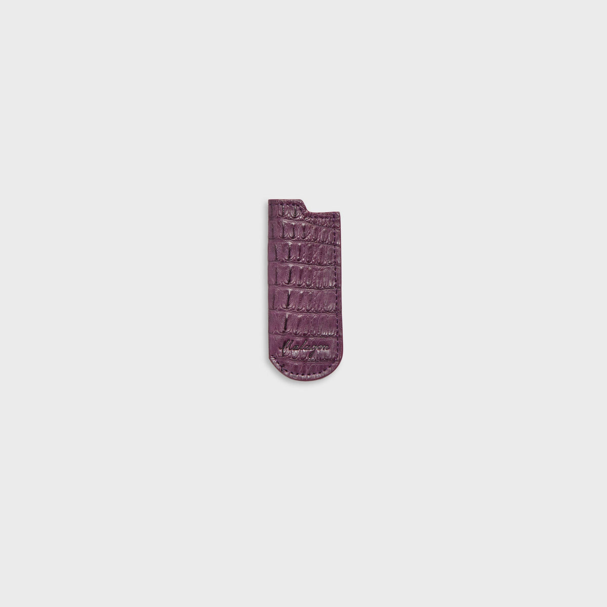 Malagon Croc Lighter Cover - Deep Purple