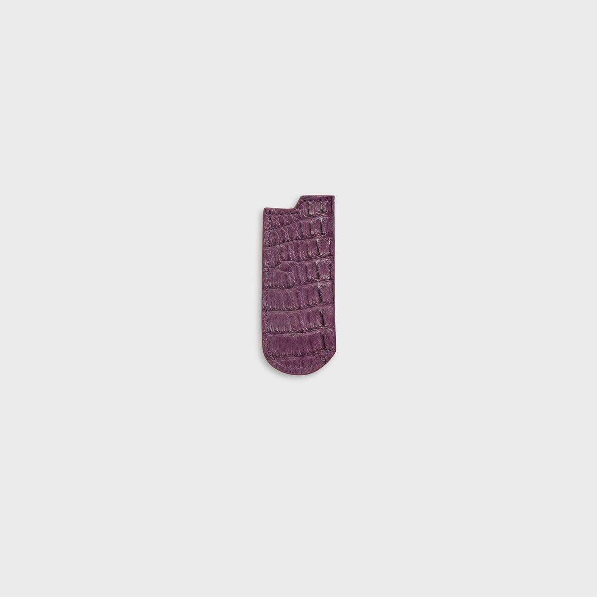 Malagon Croc Lighter Cover - Deep Purple