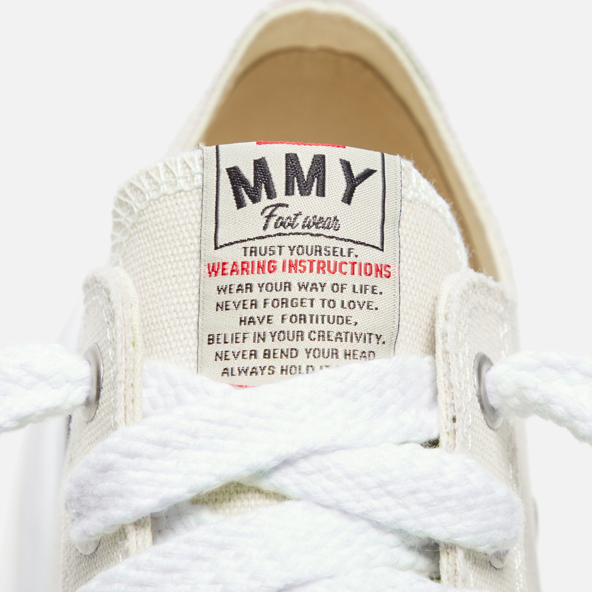 Mihara Yasuhiro Peterson Low OG Sole Canvas - White – Kith