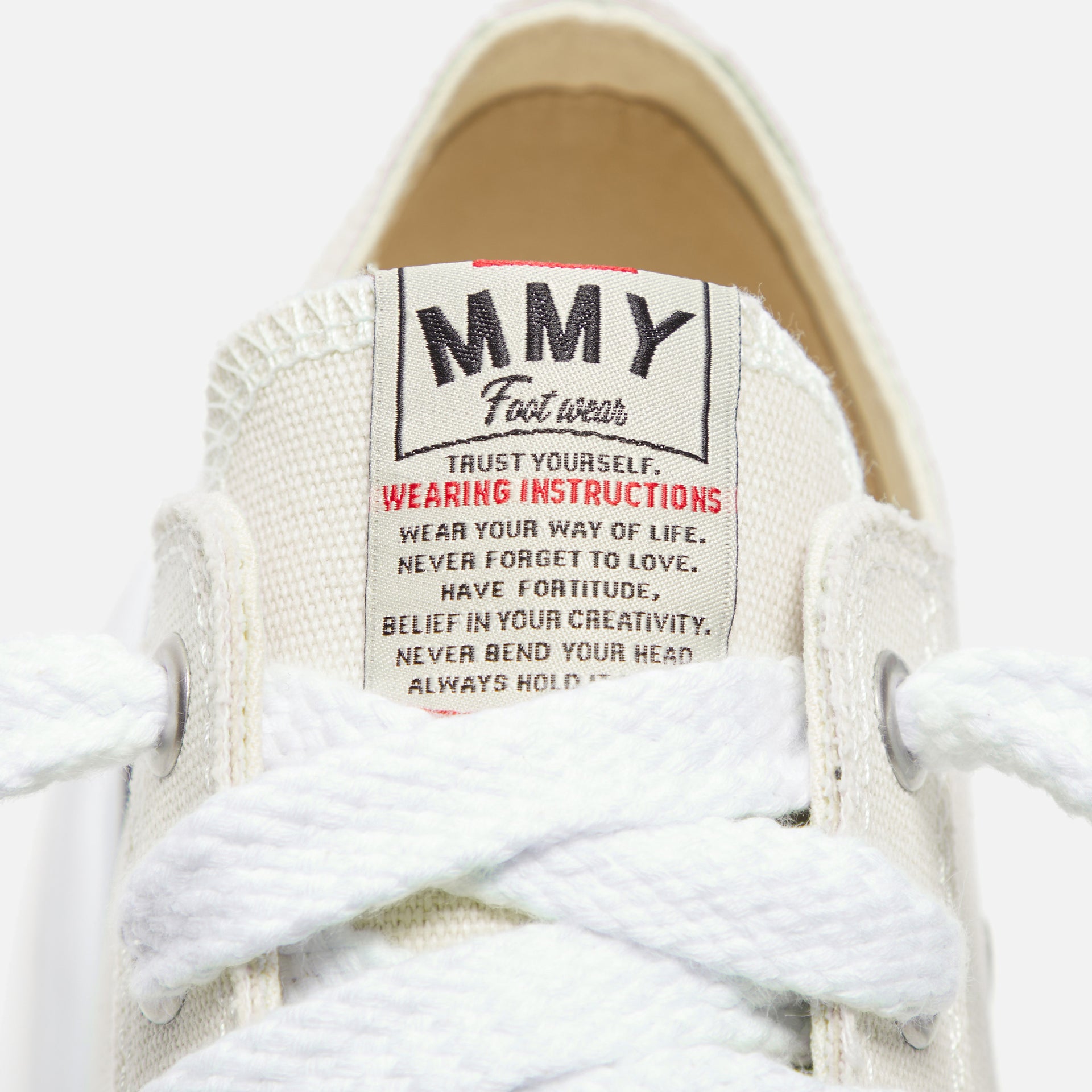 Mihara Yasuhiro Peterson Low OG Sole Canvas - White