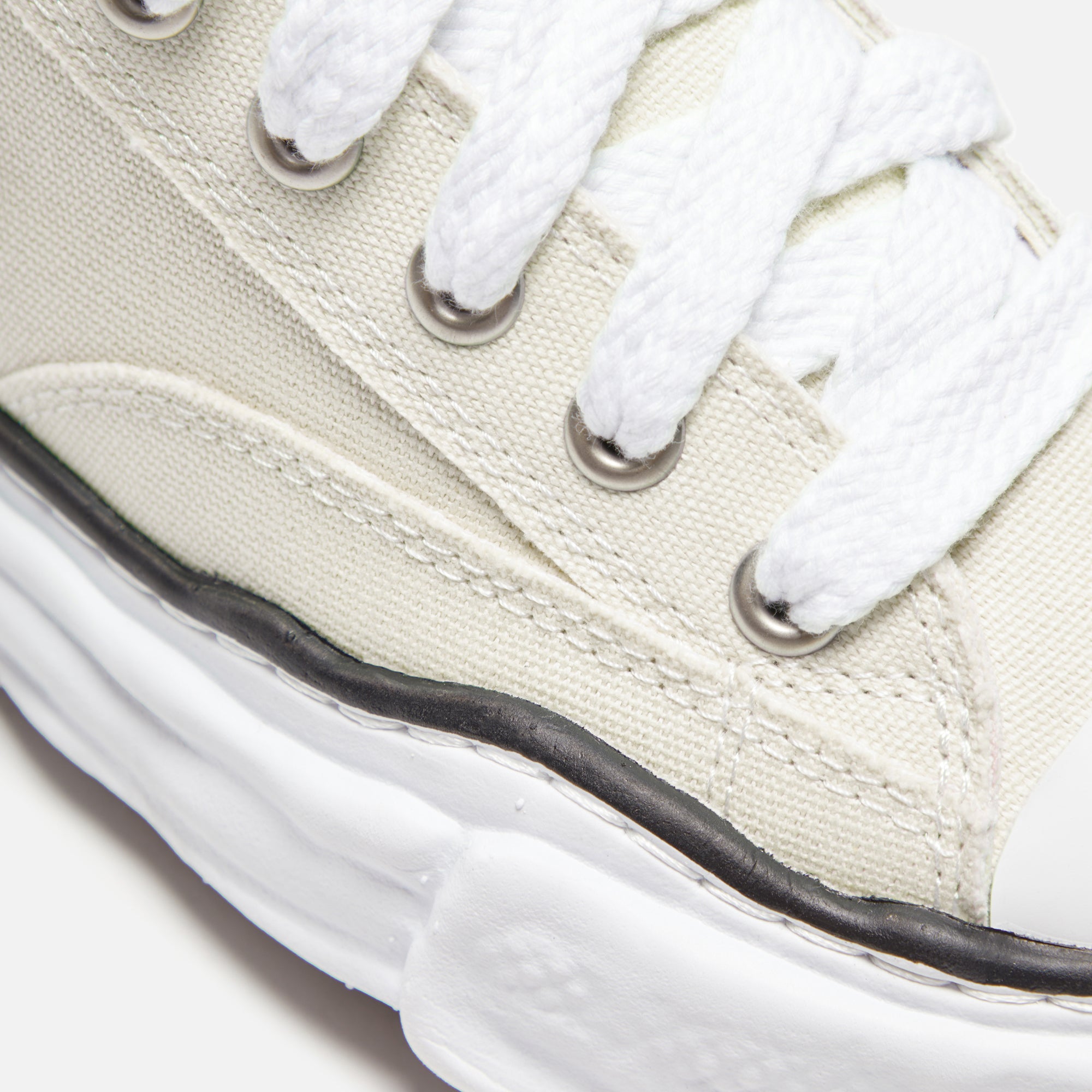 Mihara Yasuhiro Peterson Low OG Sole Canvas - White – Kith Mihara Yasuhiro Peterson Low OG Sole Canvas - White – Kith