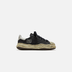 Mihara Yasuhiro Blakey Low Canvas - Black Distressed – Kith