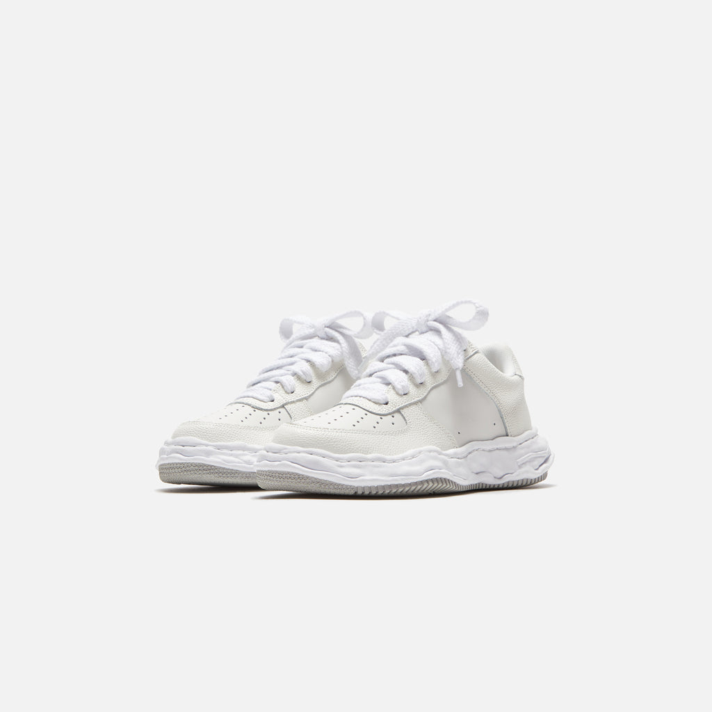 Mihara Yasuhiro Wayne Low OG Sole Bascket Leather - White – Kith