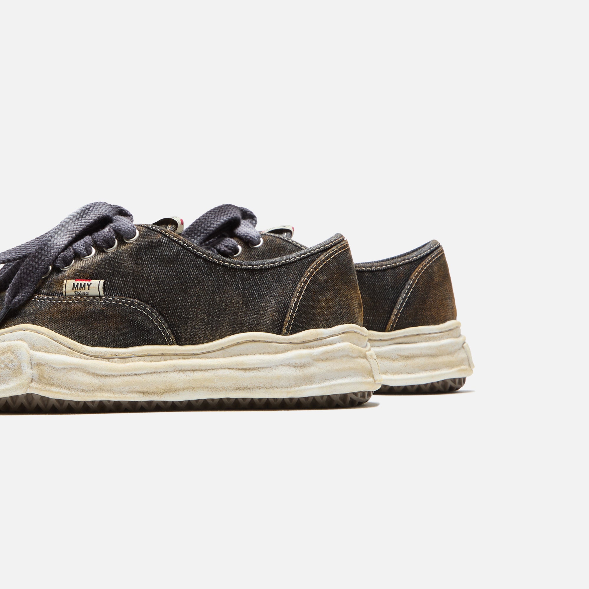 Mihara Yasuhiro Baker Original Sole Washed Denim Low-Top