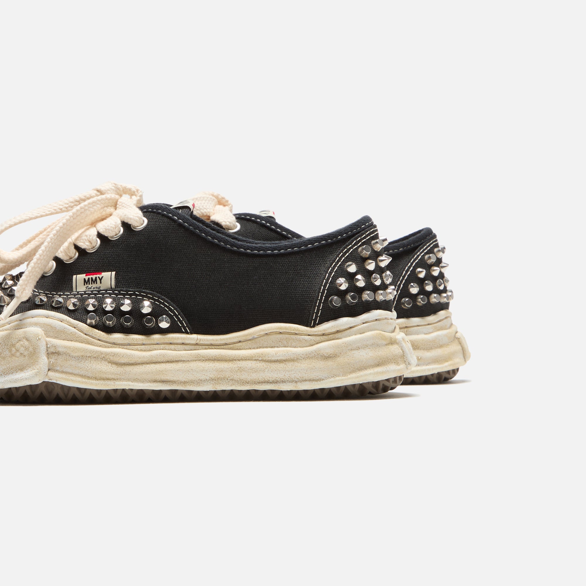 Mihara Yasuhiro Baker Original Sole Studded Canvas Low-Top