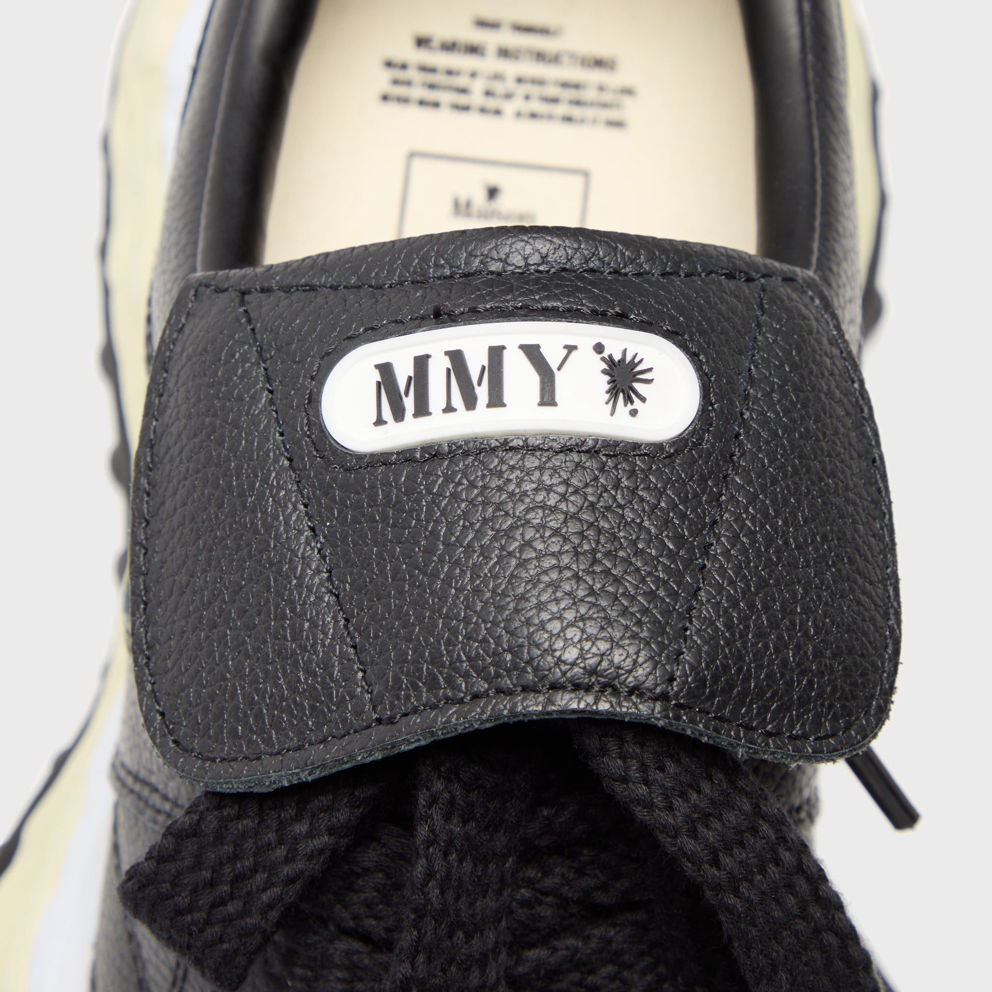 【Maison Mihara Yasuhiro】SCOTT LEATHER LOW Maison Mihara Yasuhiro Scott OG Sole Leather Low Black Men's