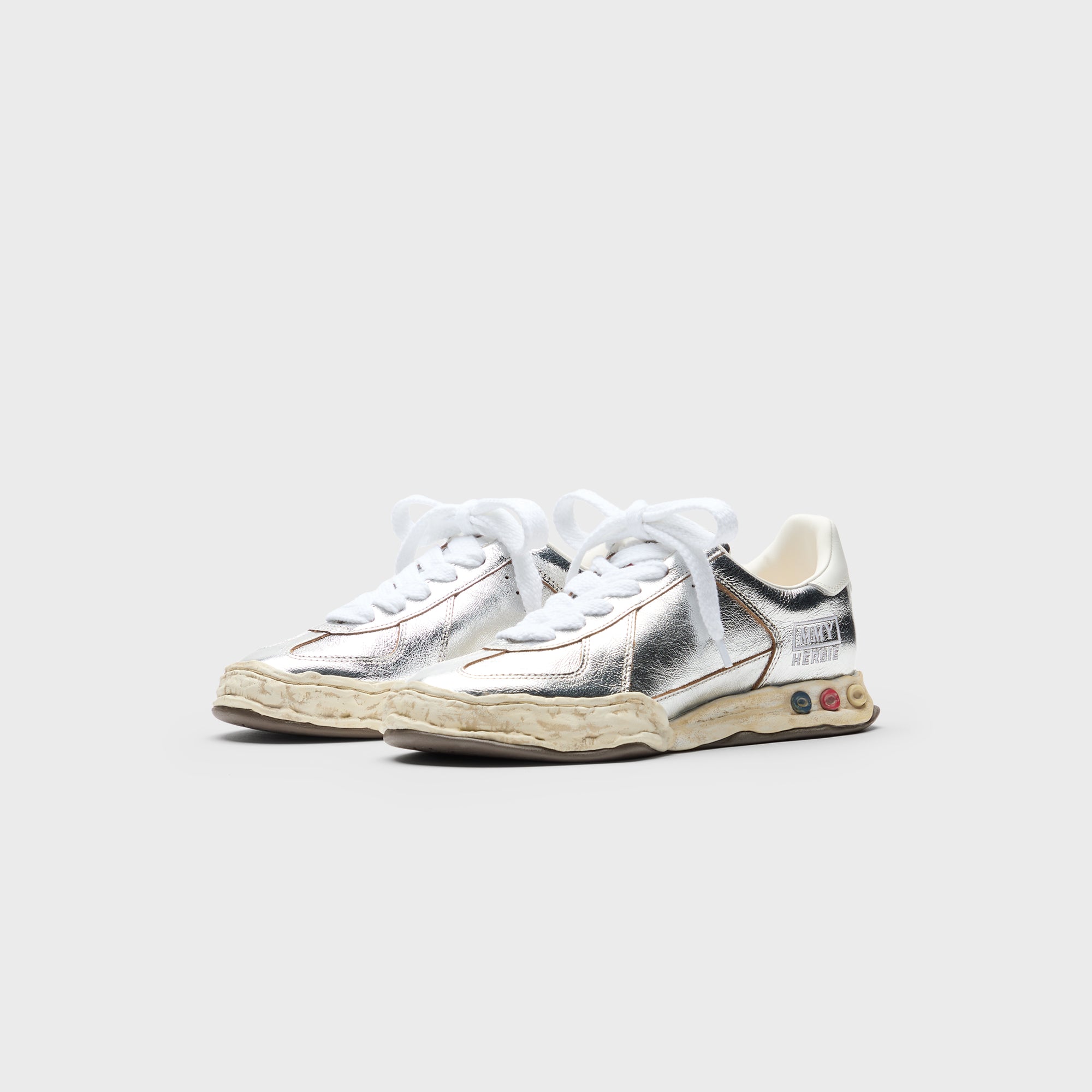 Mihara Yasuhiro Herbie Original Sole Wrinkled Leather Low