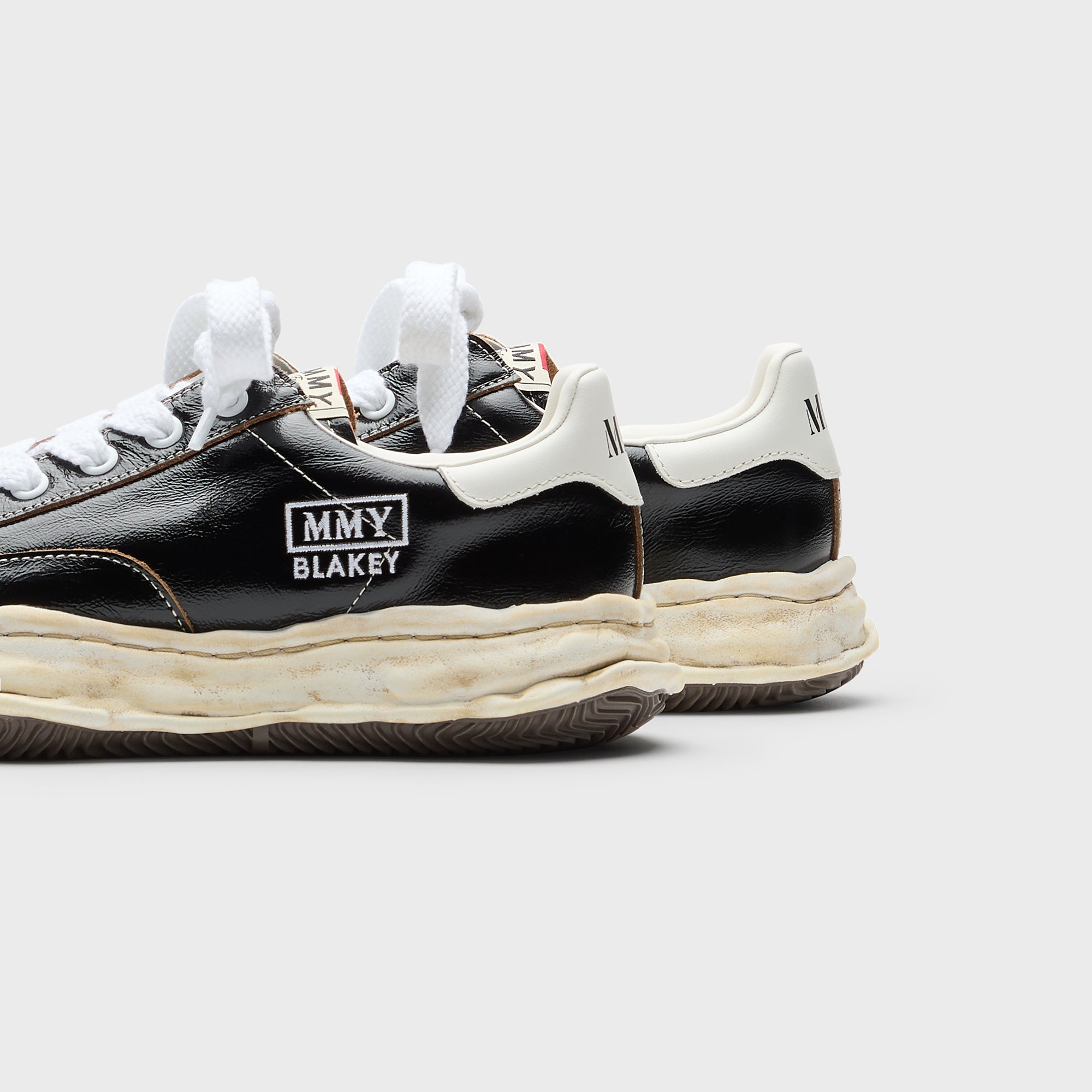 Mihara Yasuhiro Blakey Original Sole Wrinkled Leather Low Top