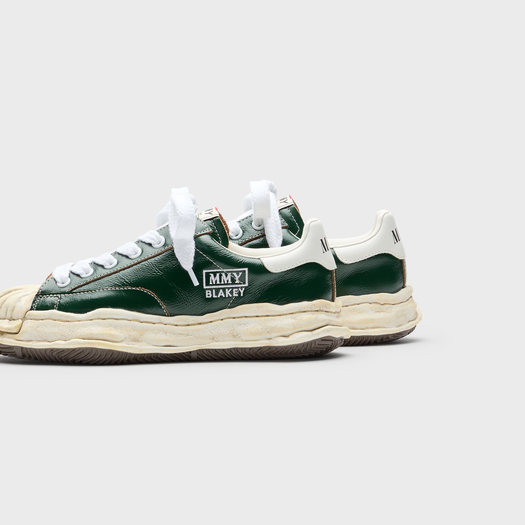 Mihara Yasuhiro Blakey Original Sole Wrinkled Leather Low Top