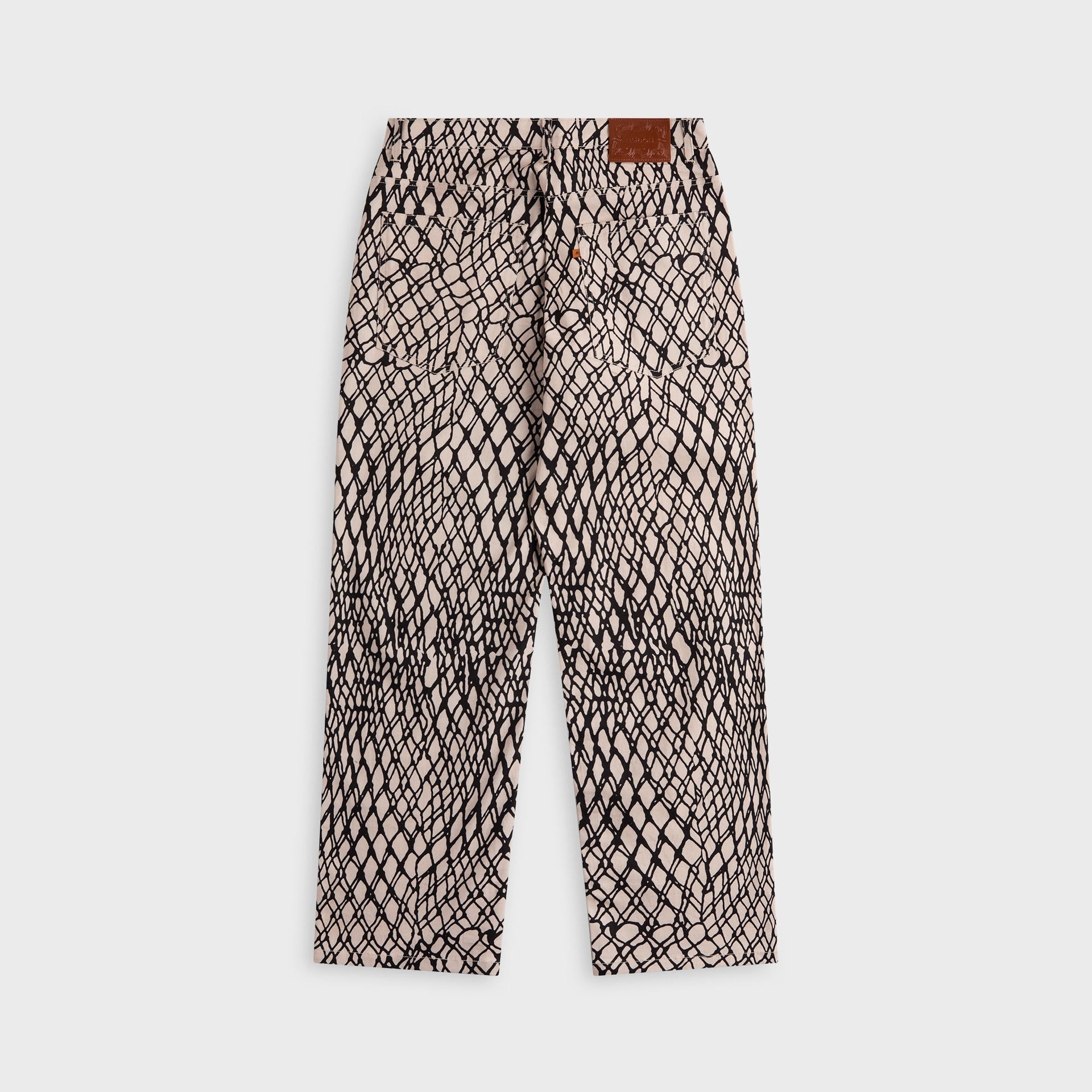 Miaou Boyfriend Pant - Lattice Print