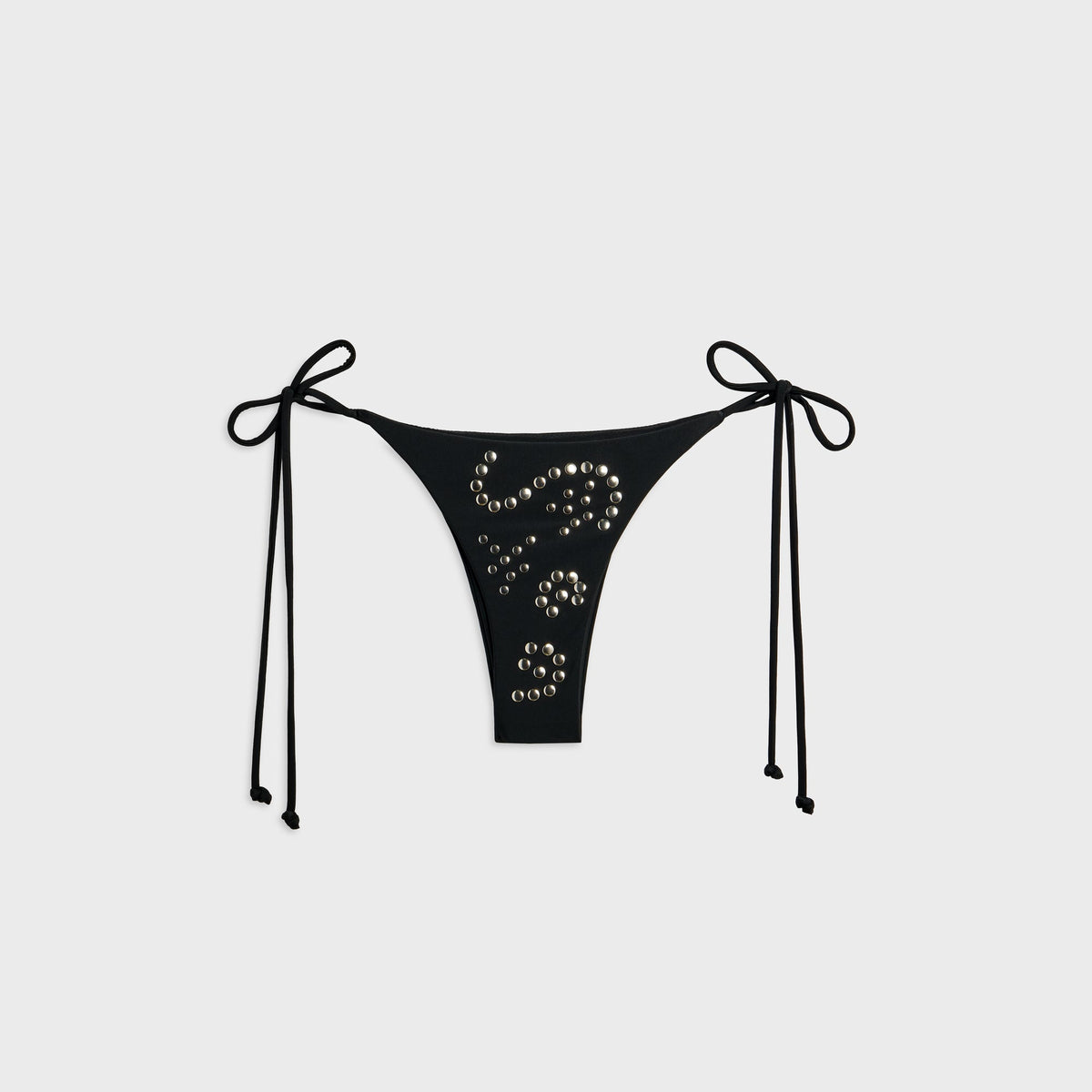 Miaou Kauai Bikini Bottom - Black Stud