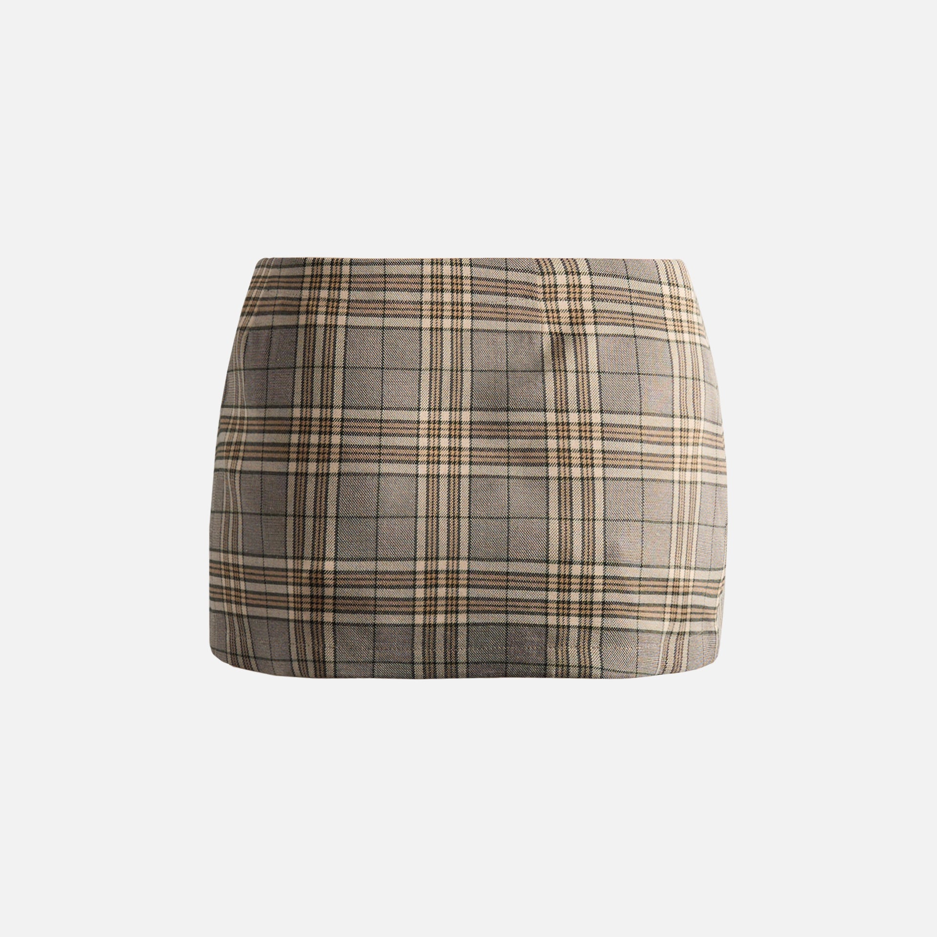 Miaou Micro Mini Skirt - Plaid