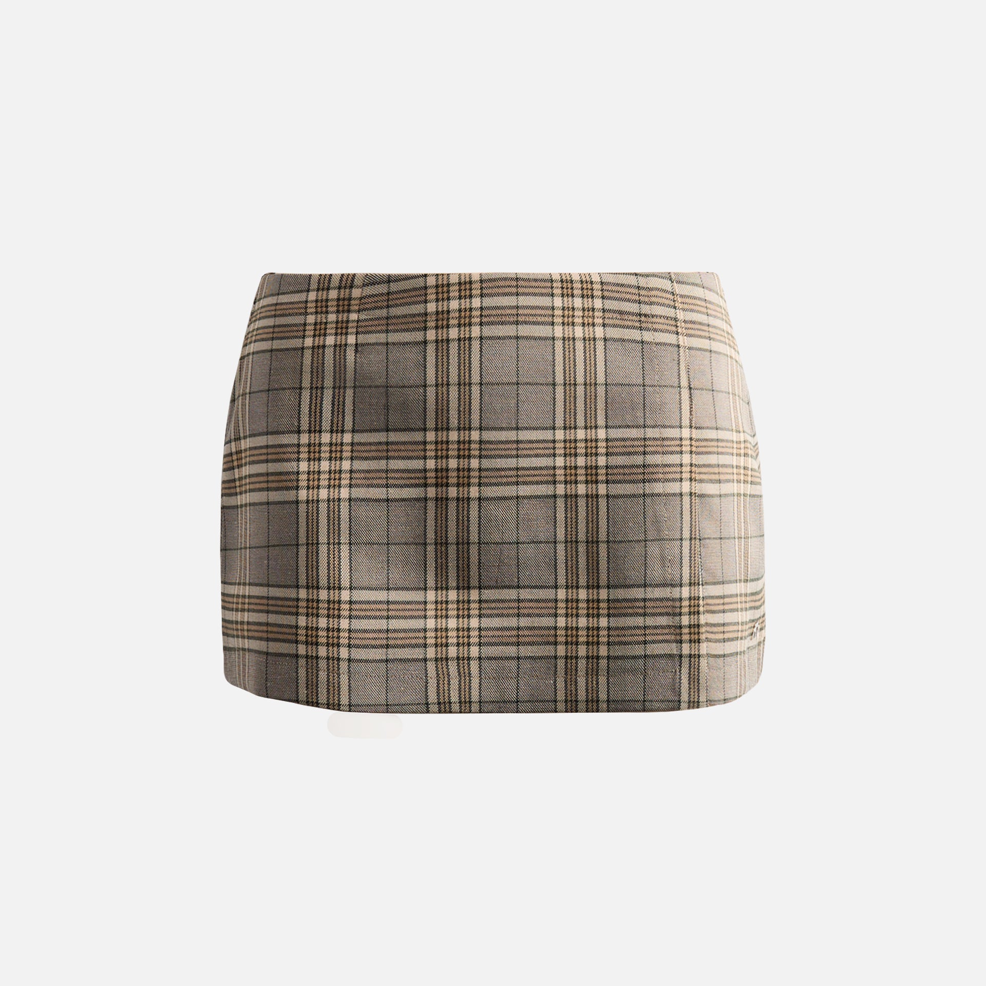 Miaou Micro Mini Skirt - Plaid