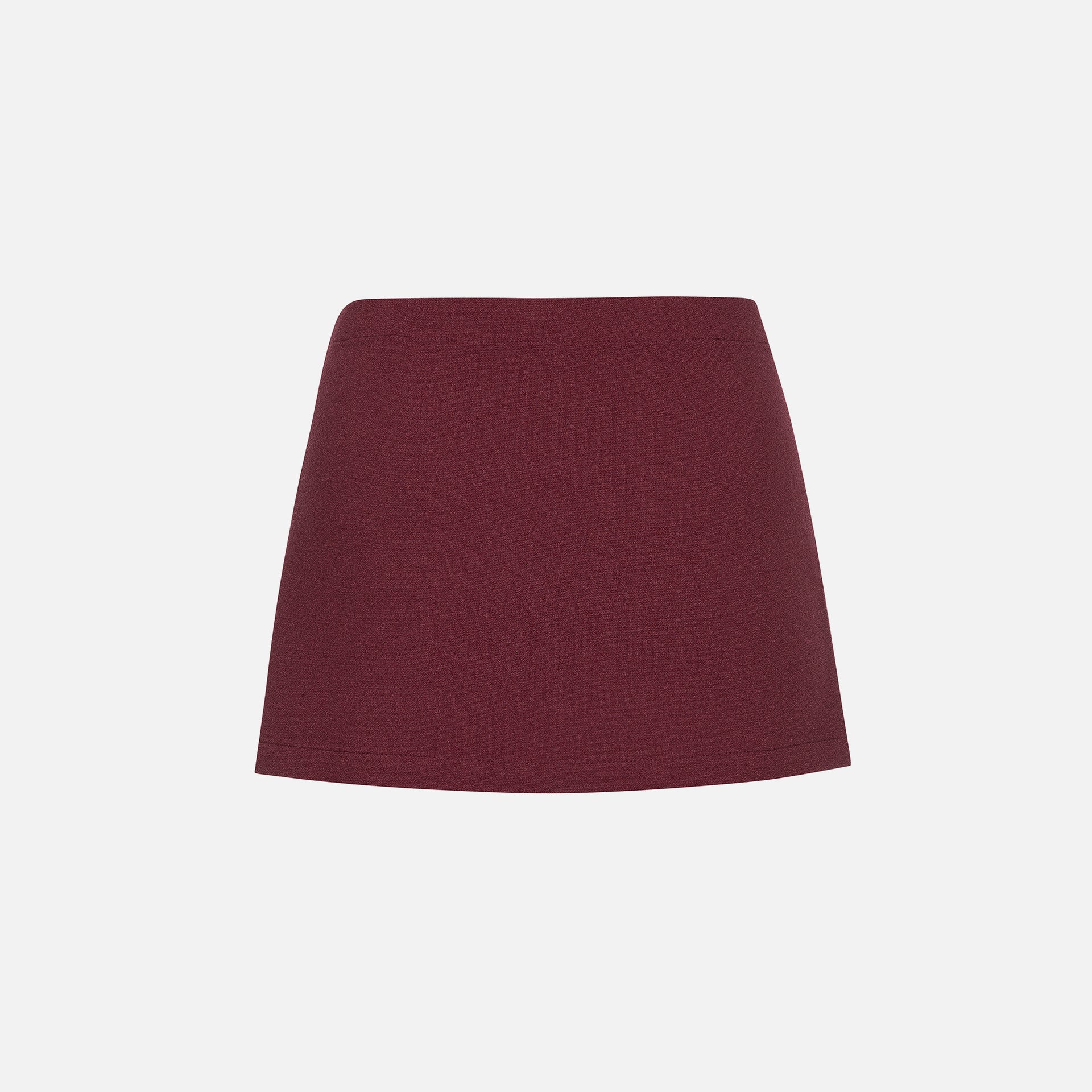 Miaou Micro Mini Skirt - Russet