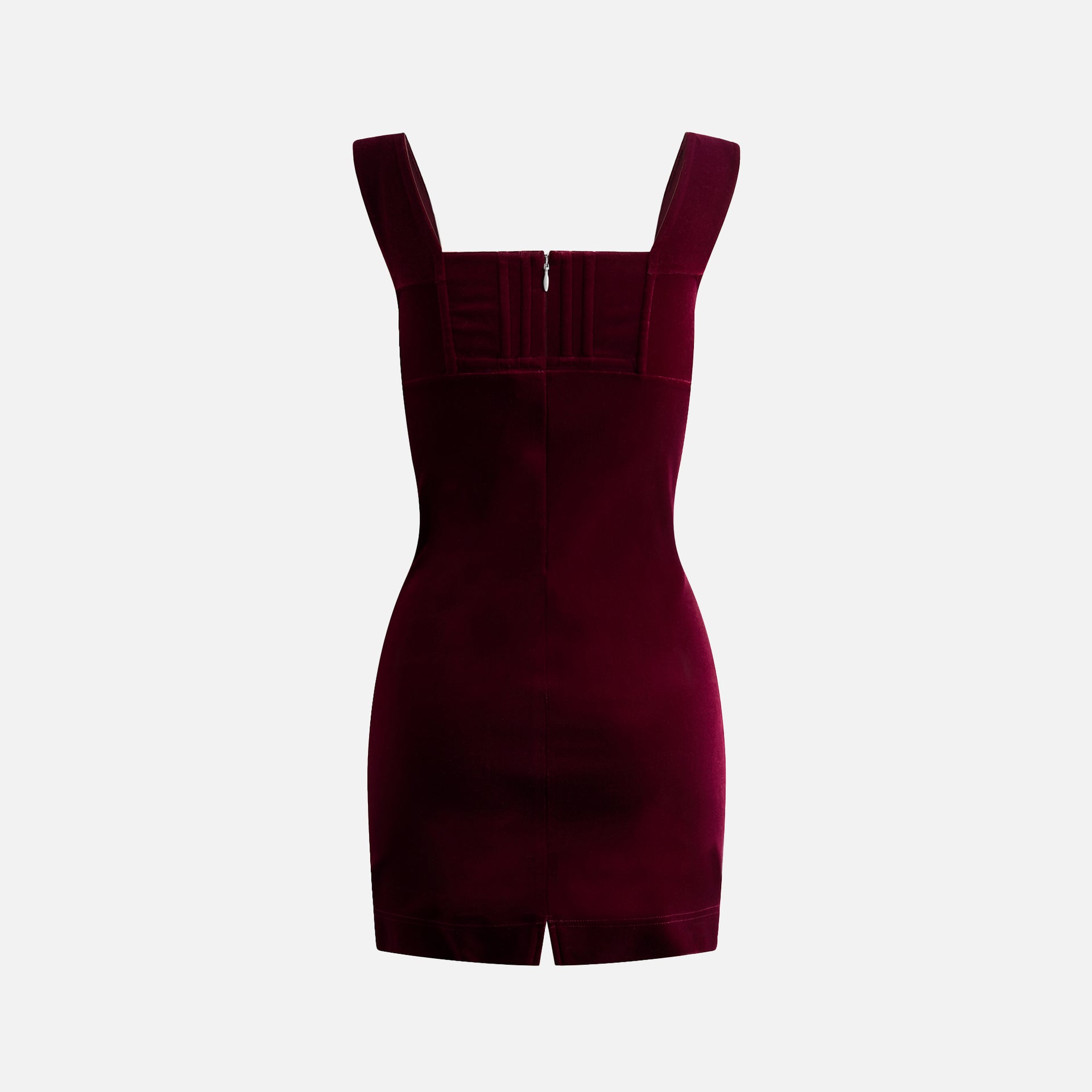 Miaou Vivi Dress - Maroon