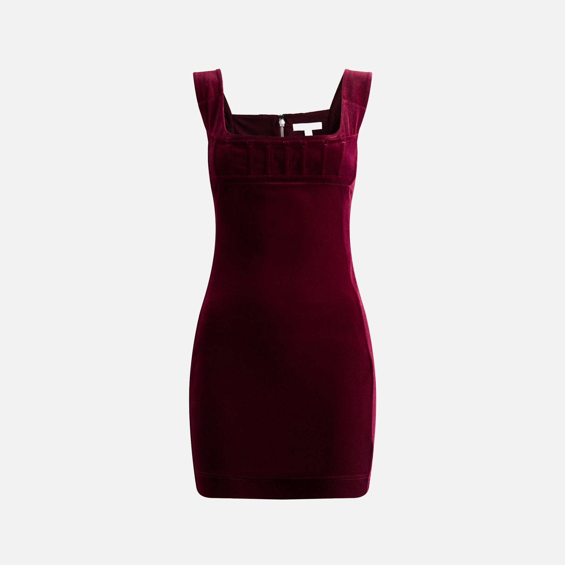 Miaou Vivi Dress - Maroon