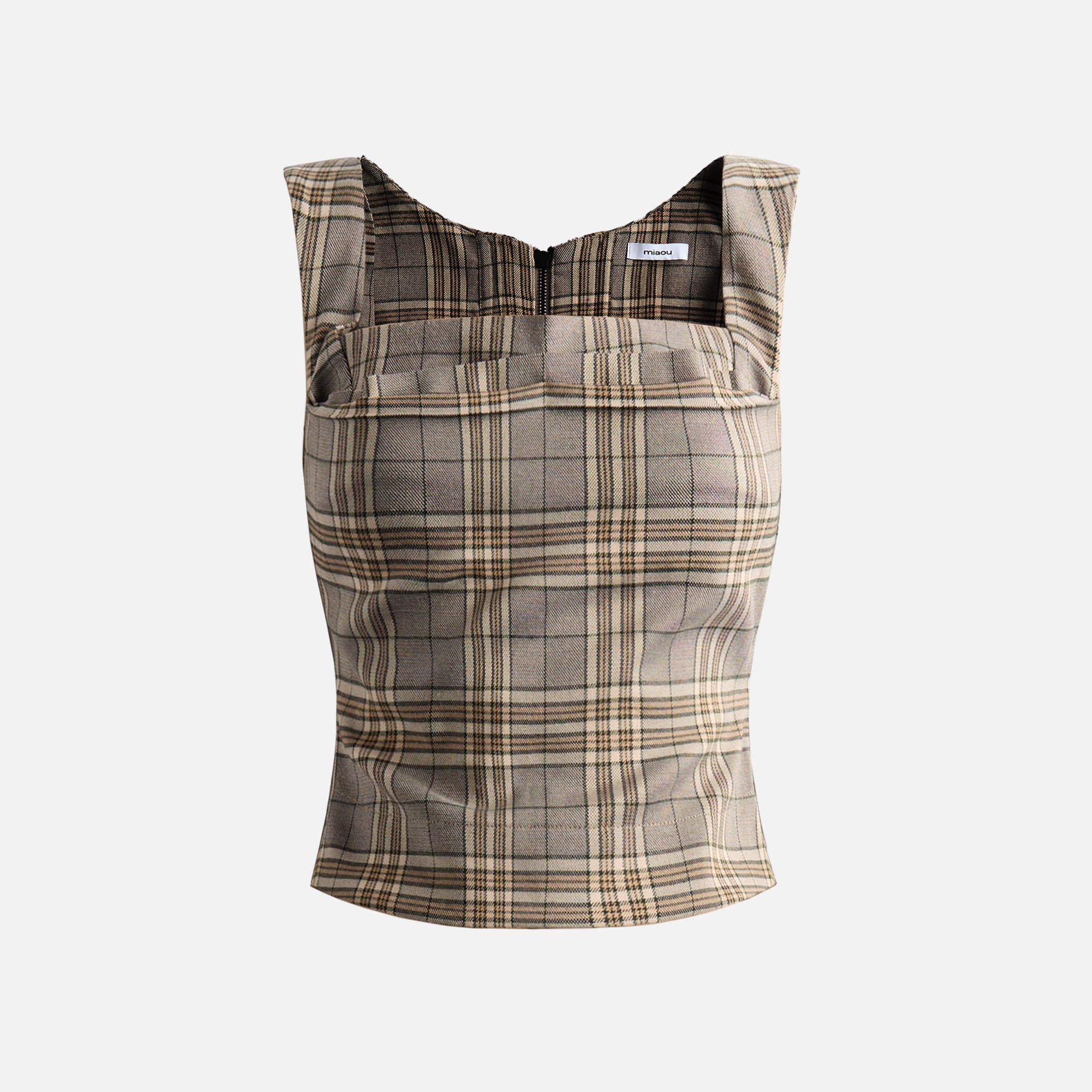 Miaou Imogene Corset - Plaid