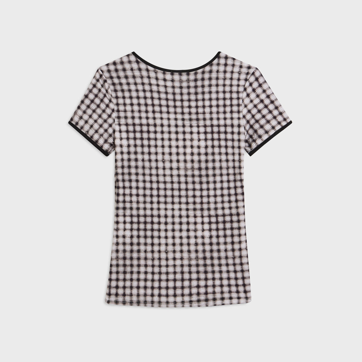 Miaou Mini Tee - Black / White