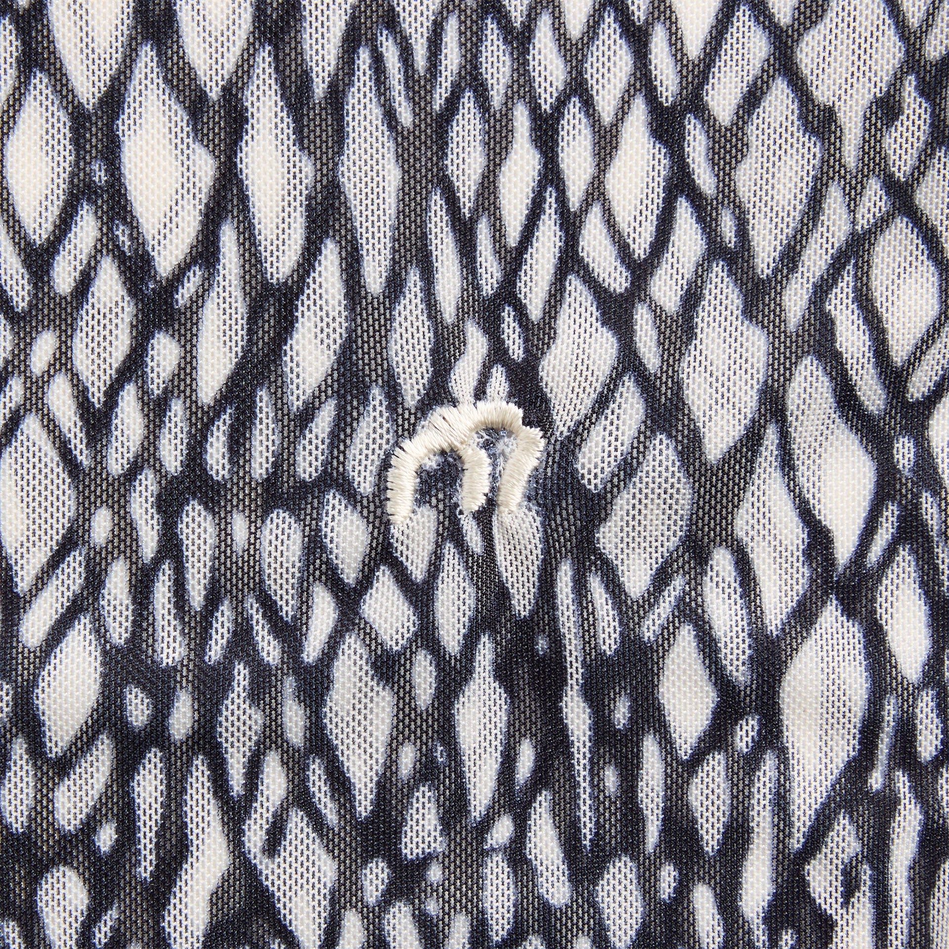 Miaou Mini Tee - Black Lattice