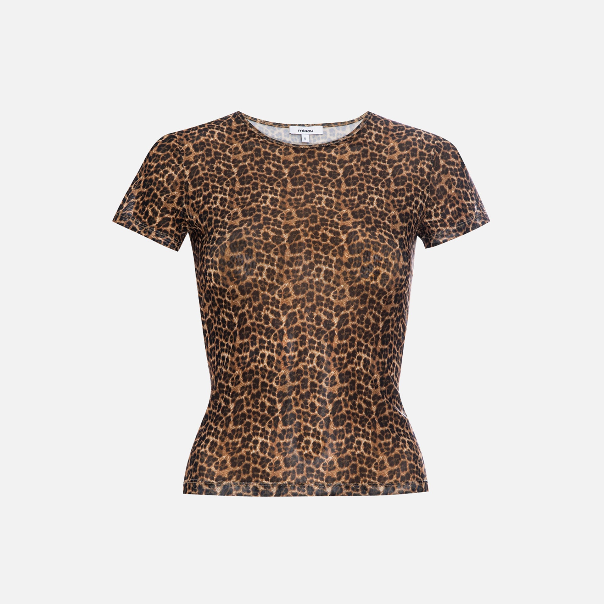 Miaou Mini Tee - Leopard