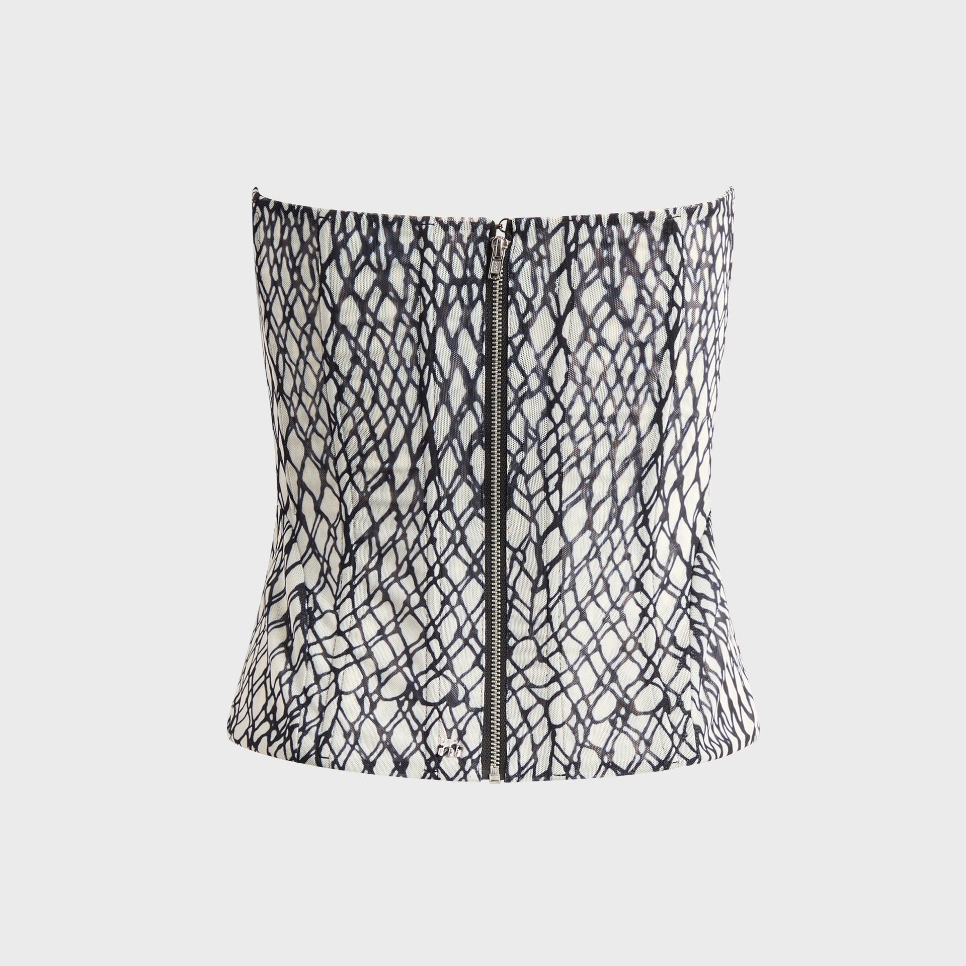 Miaou Londyn Corset - Black Lattice