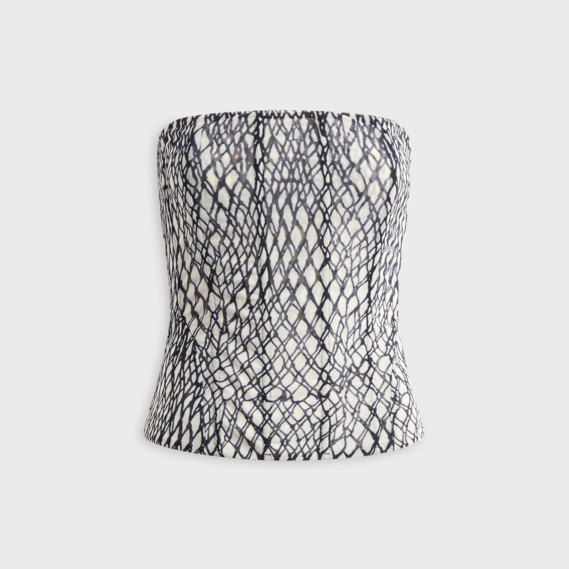 Miaou Londyn Corset - Black Lattice