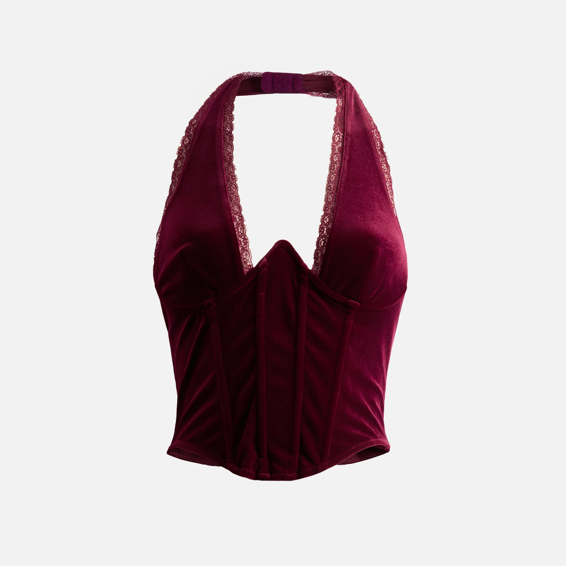 Miaou Ari Corset - Maroon